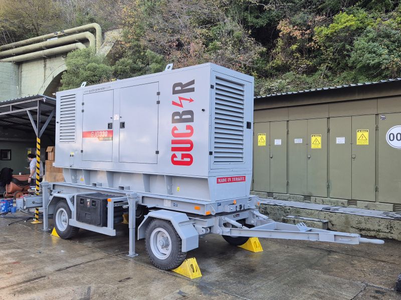 6000 kg 2-Axle Turntable Military Generator Trailer (Air-Braked & Heavy-Duty)