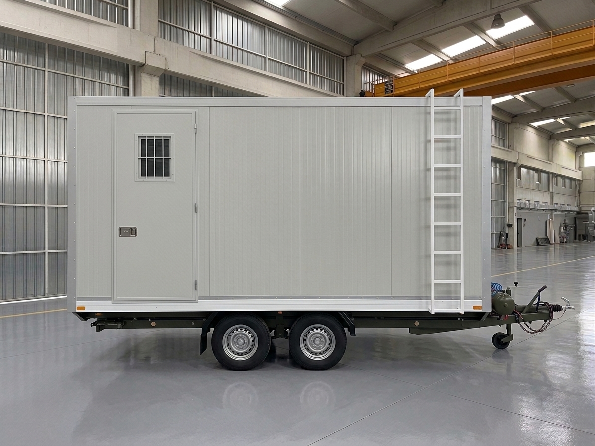 3500 kg Dual Axle Central Machinery Transport Trailer (Sandwich Panel & 18 mm Plywood)