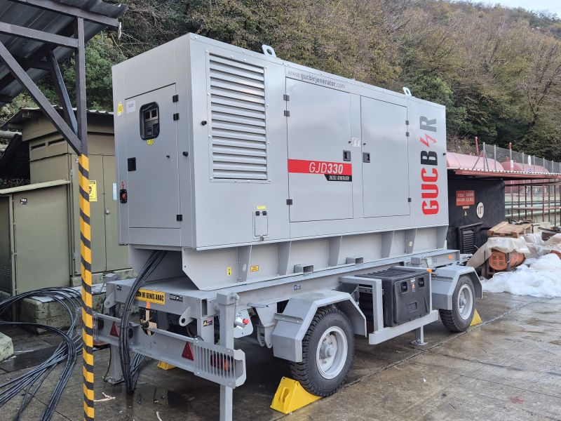 6000 kg 2-Axle Turntable Military Generator Trailer (Air-Braked & Heavy-Duty)