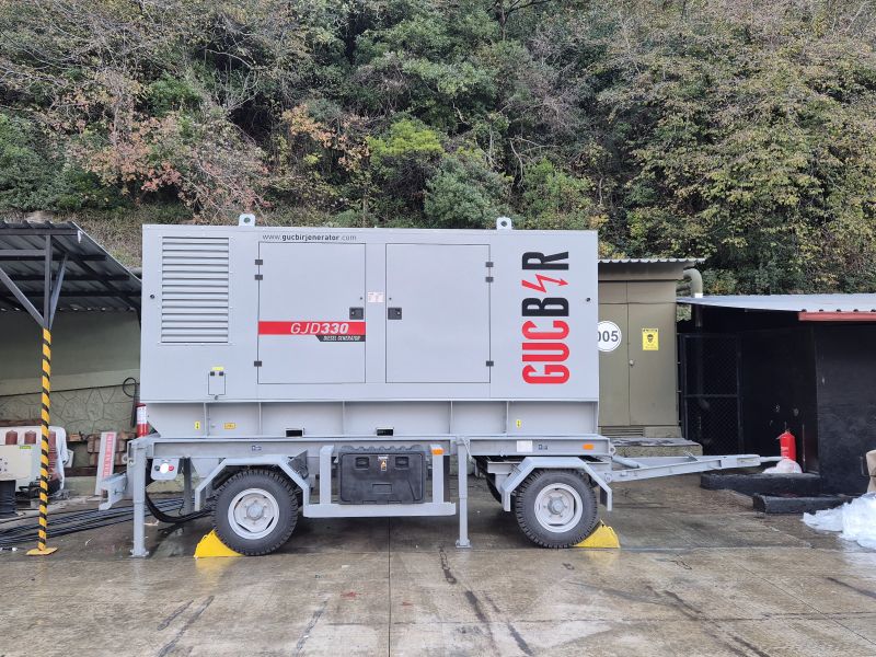 6000 kg 2-Axle Turntable Military Generator Trailer (Air-Braked & Heavy-Duty)
