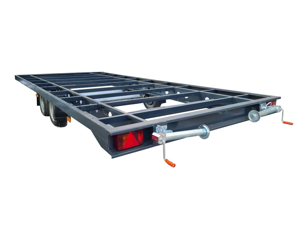 3500 kg Double Axle Raft Box Trailer