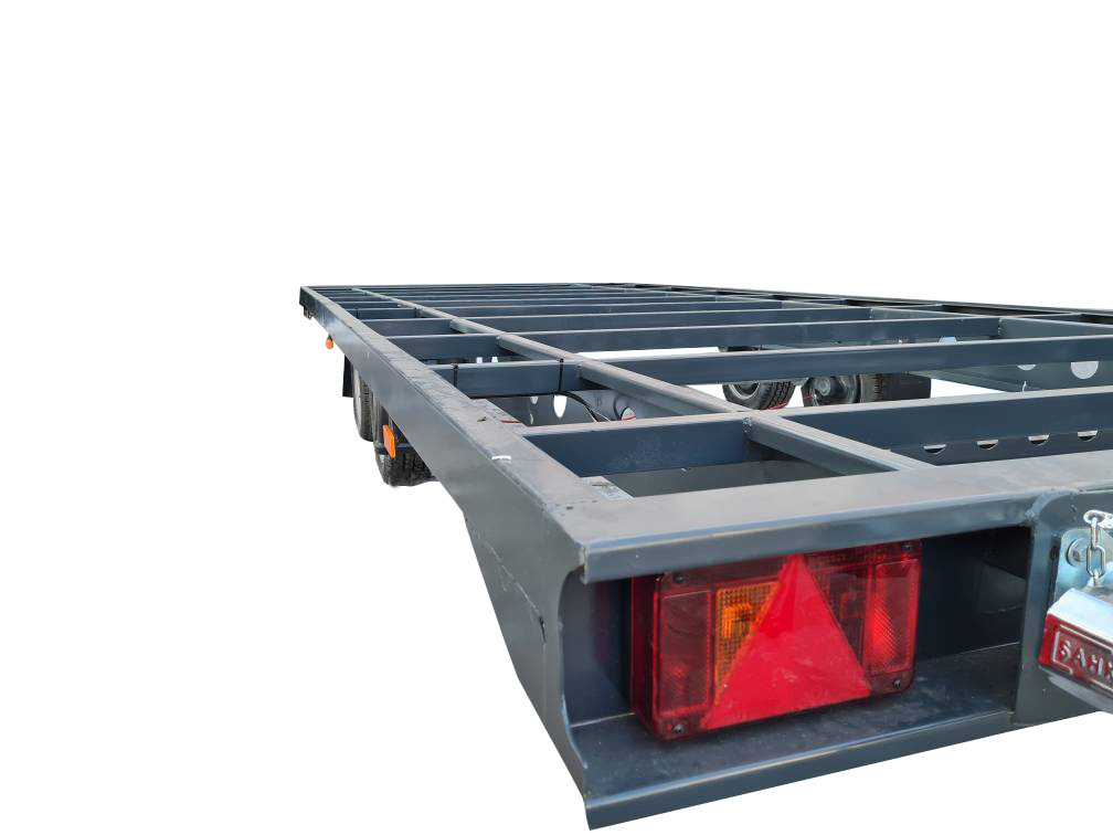 3500 kg Double Axle Raft Box Trailer