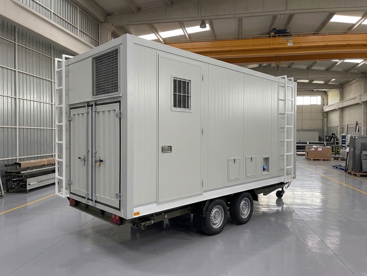 3500 kg Dual Axle Central Machinery Transport Trailer (Sandwich Panel & 18 mm Plywood)