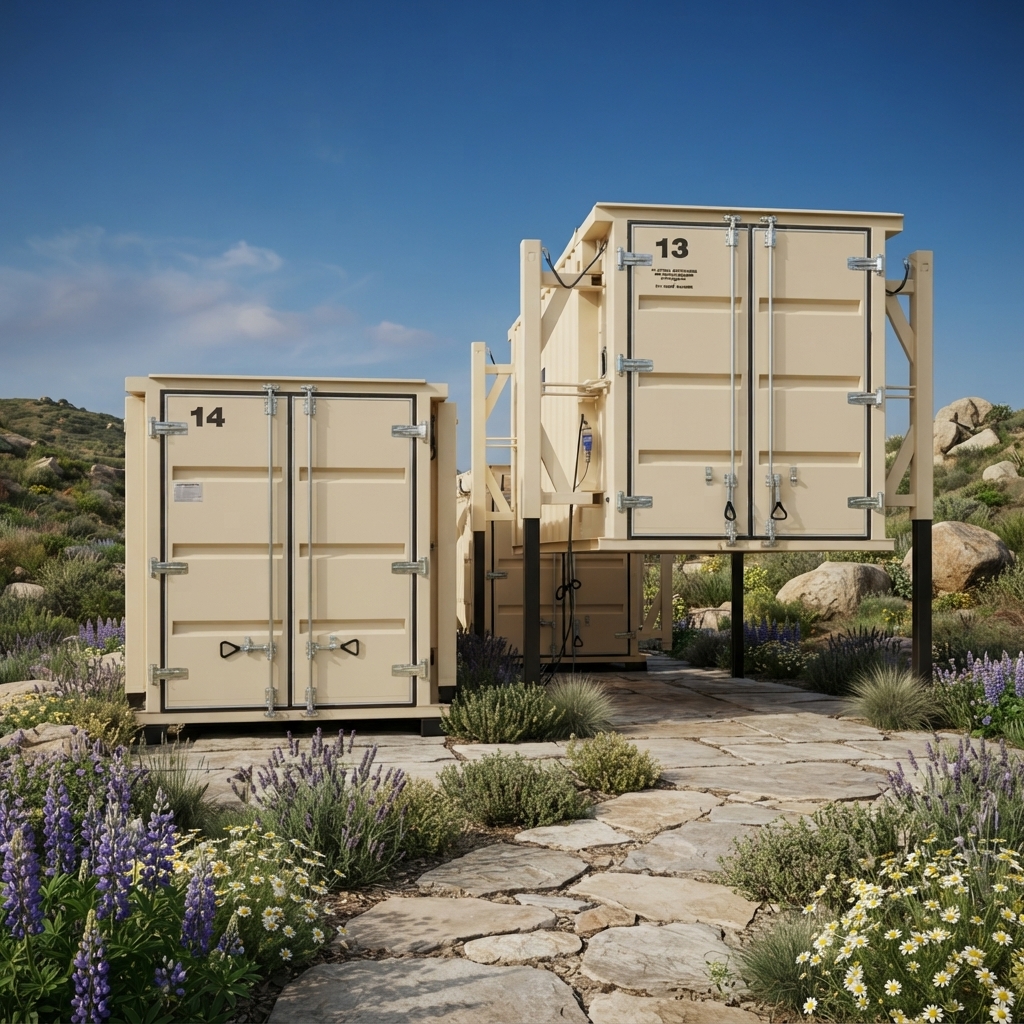 20 DC Military Container Carrier with Hydraulic Stabilizer Legs