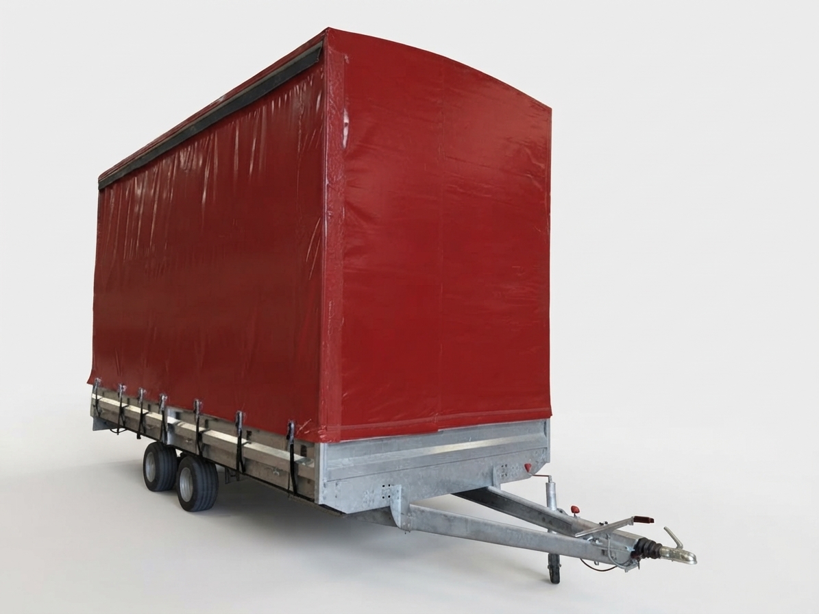3500 kg Dual Axle Central Curtain / Tarpaulin Box Trailer (Hot-Dip Galvanized)