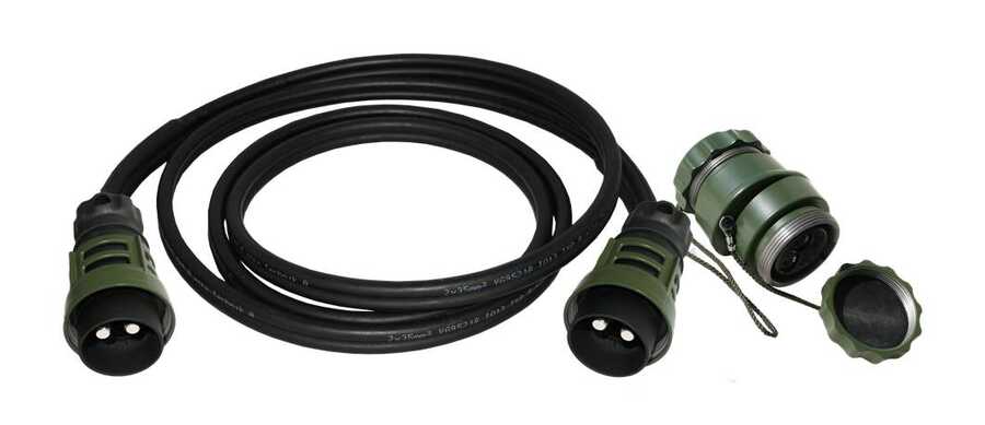 2 pin Spiral 35 mm Cable 24V EJR