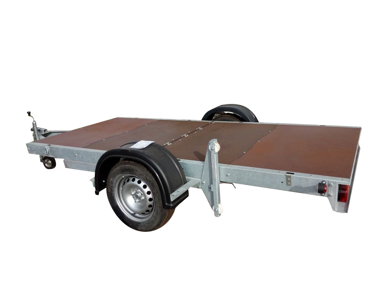 1350 kg Single Axle Flatbed Trailer