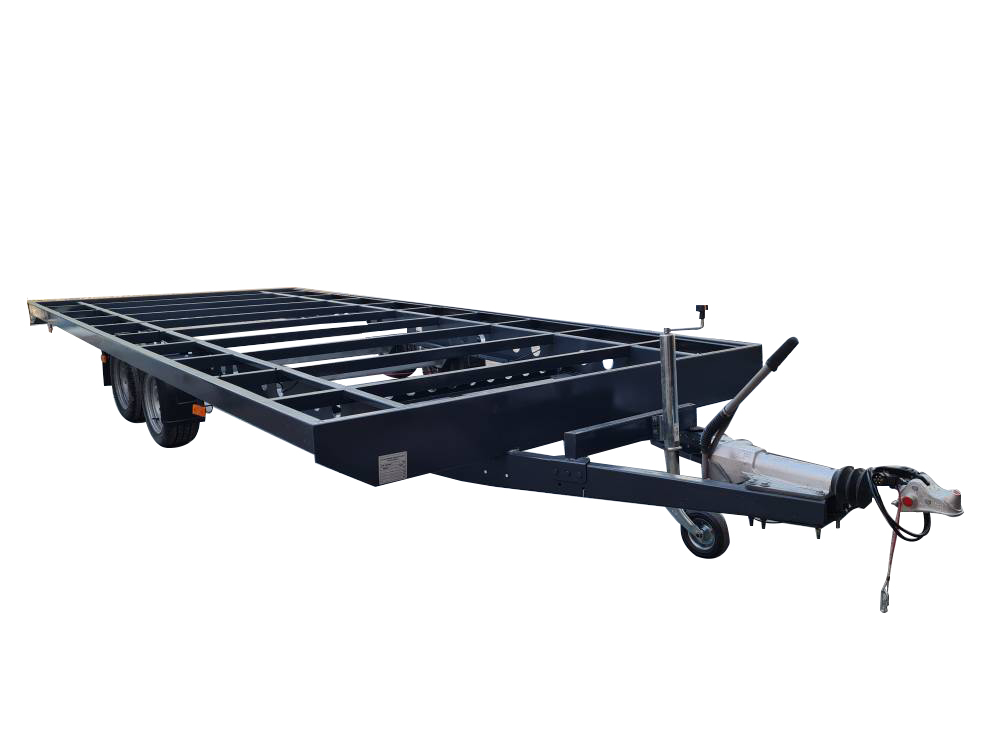 3500 kg Double Axle Raft Box Trailer