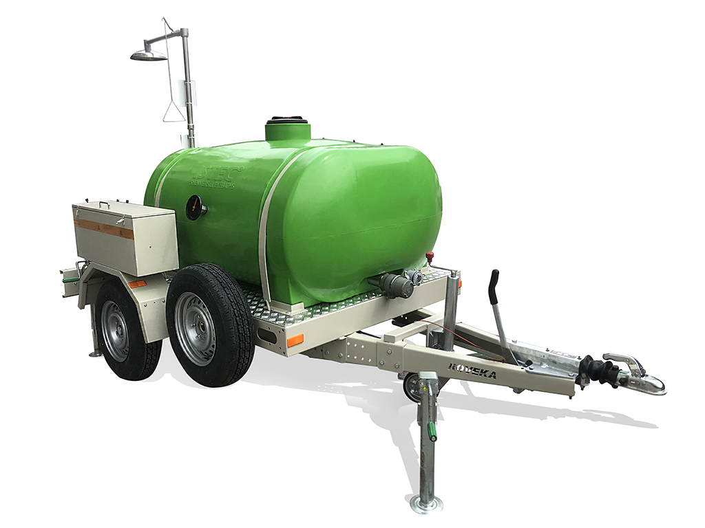 1800 kg Single Axle Chemical tank carrier
