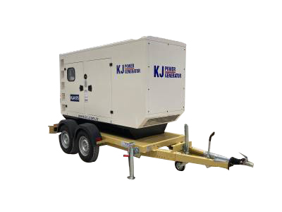 2700 kg Double Axle Generator Transport Trailer
