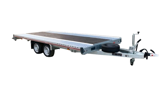 3500 Kg Double Axle Vehicle Transport Trailer