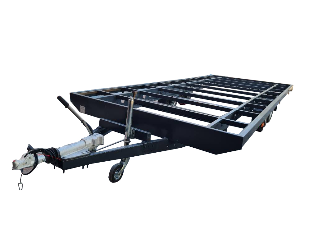 3500 kg Double Axle Raft Box Trailer