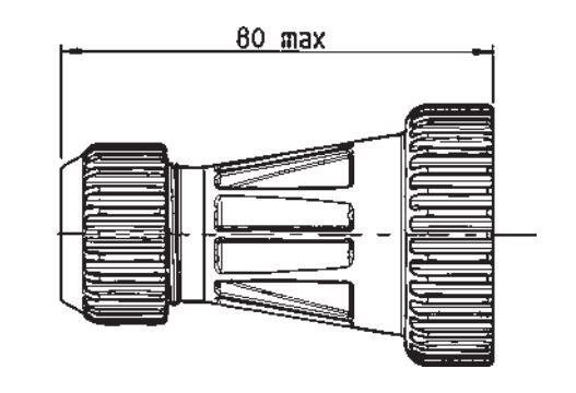 12 Pin Military Socket/Socket 24v -EJR