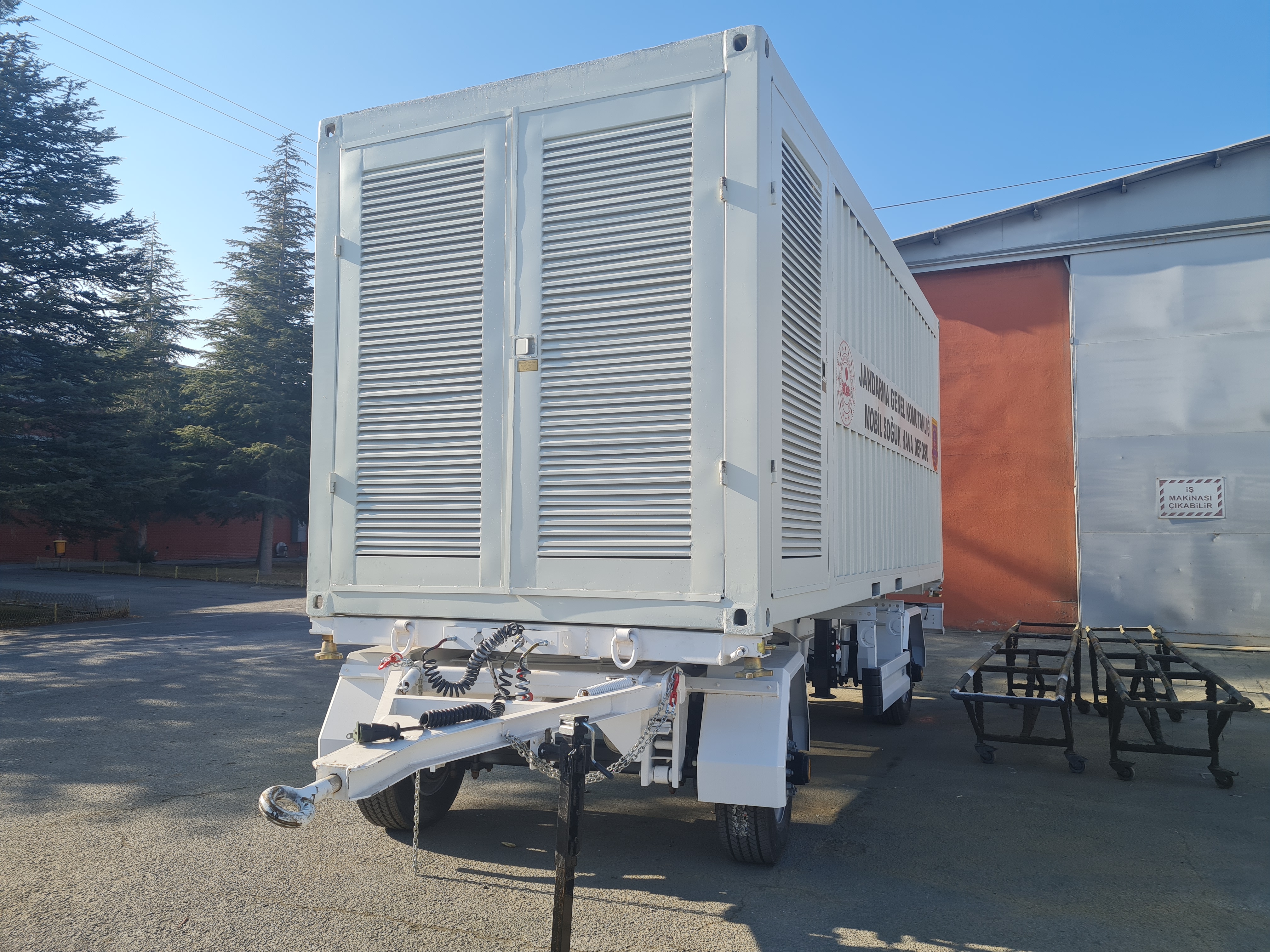 12000 kg 20 DC Military Type Generator Carriers