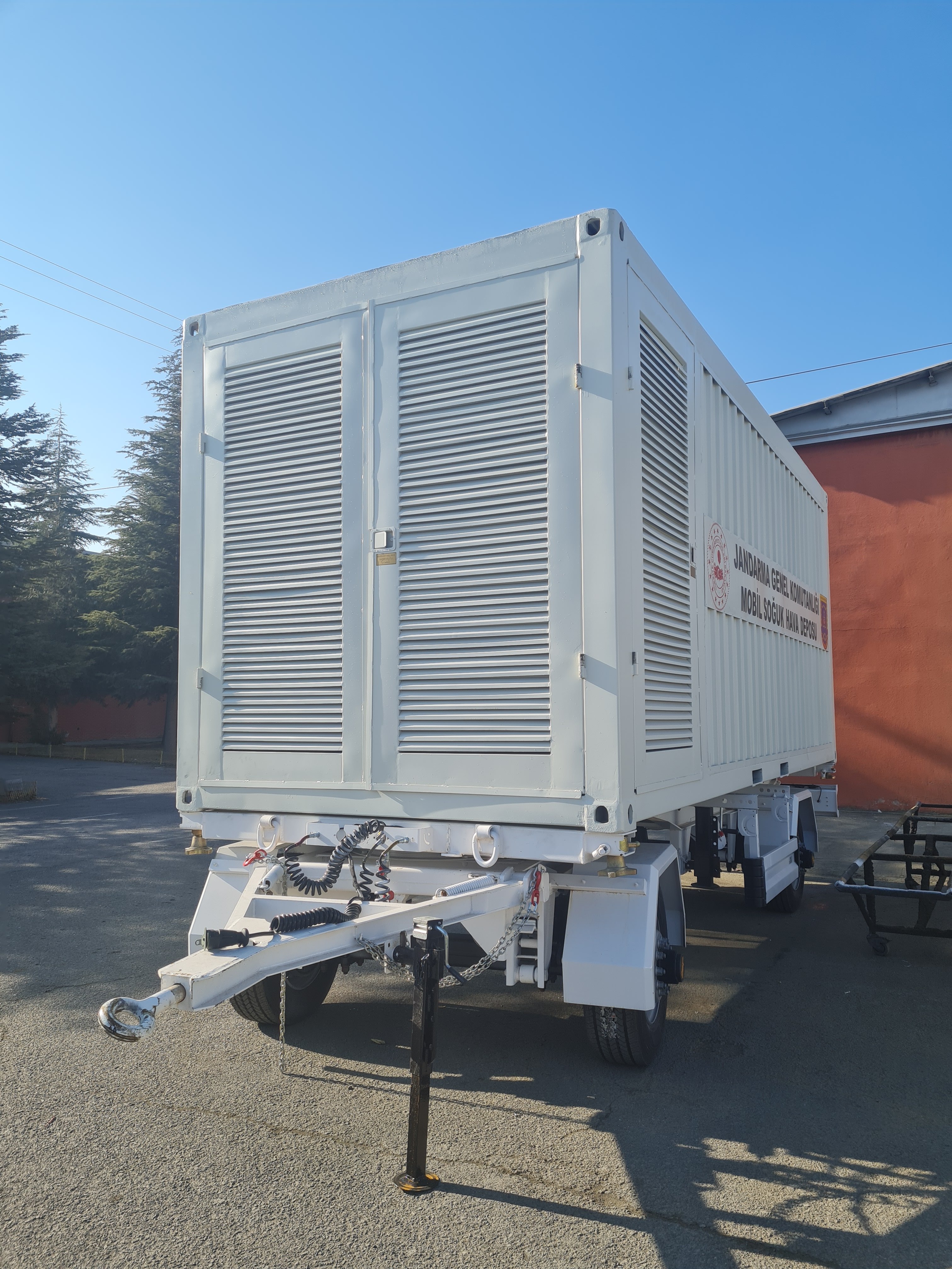 12000 kg 20 DC Military Type Generator Carriers