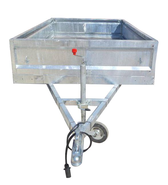 750 kg Single Axle Open Box Trailer