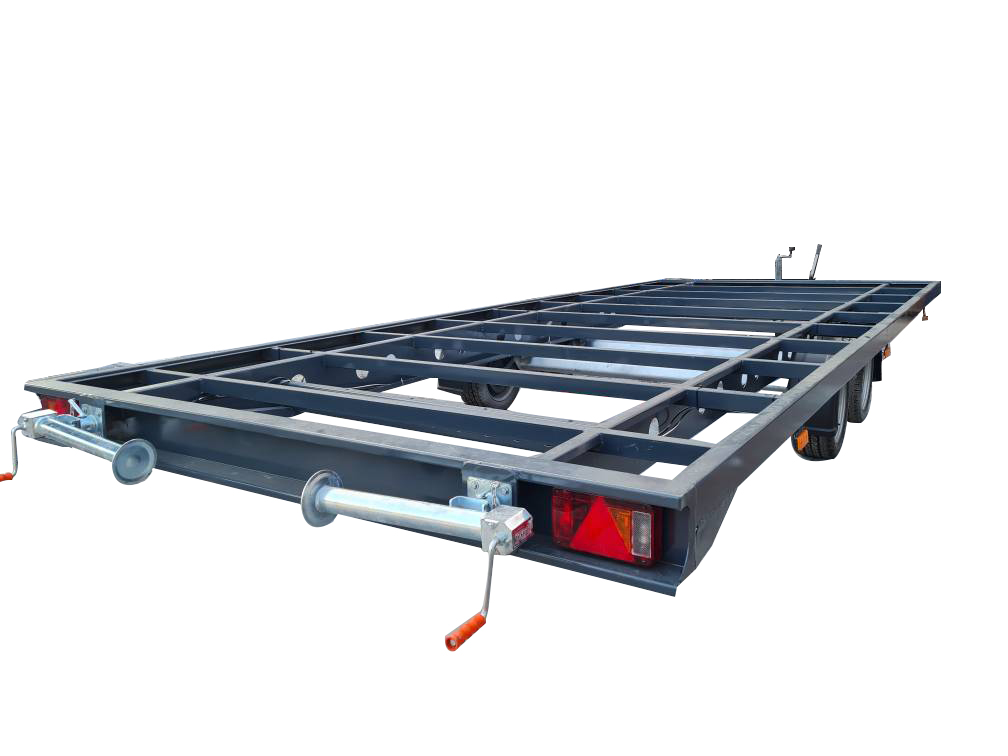 3500 kg Double Axle Raft Box Trailer