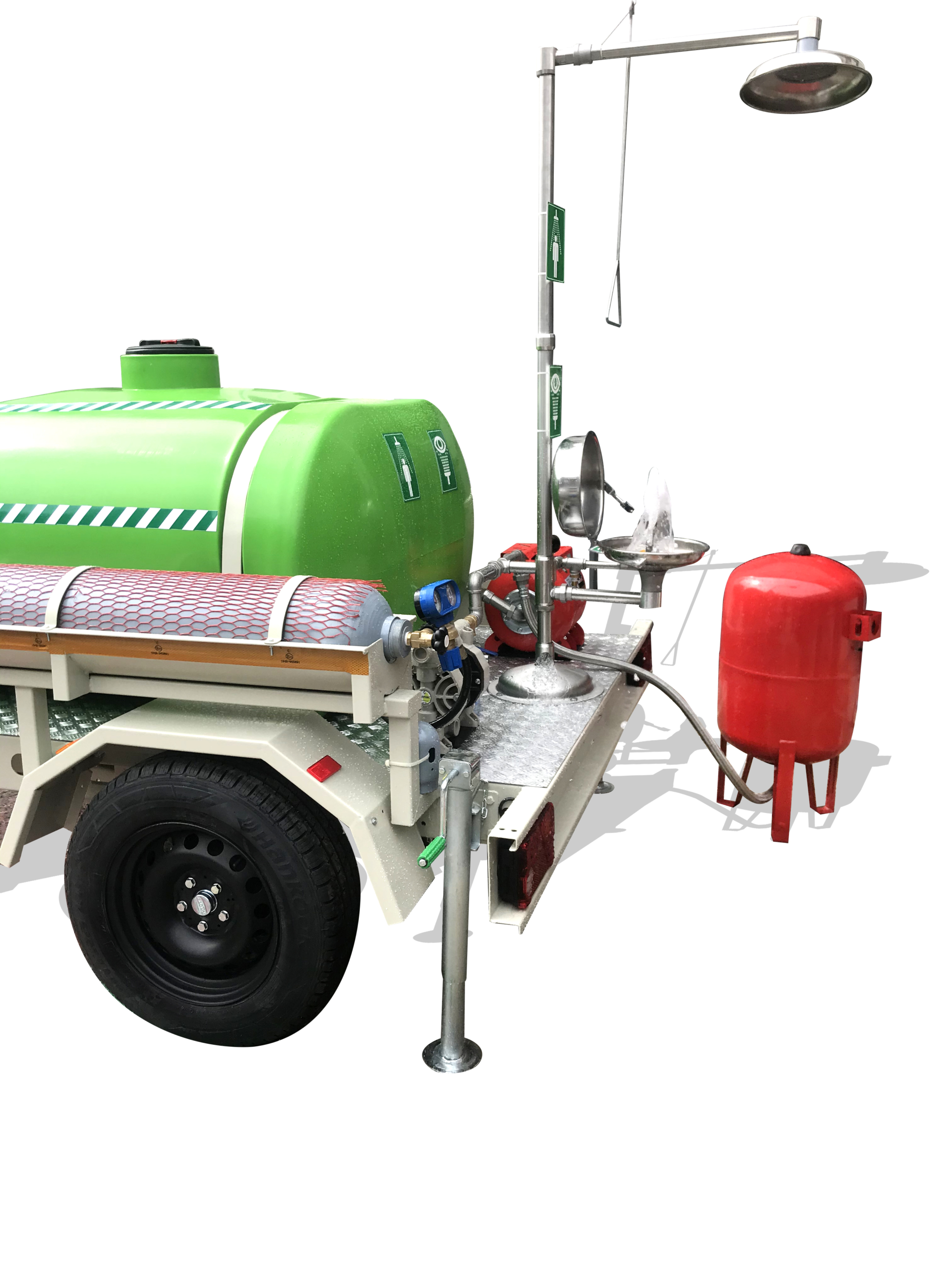 1800 kg Single Axle Chemical tank carrier