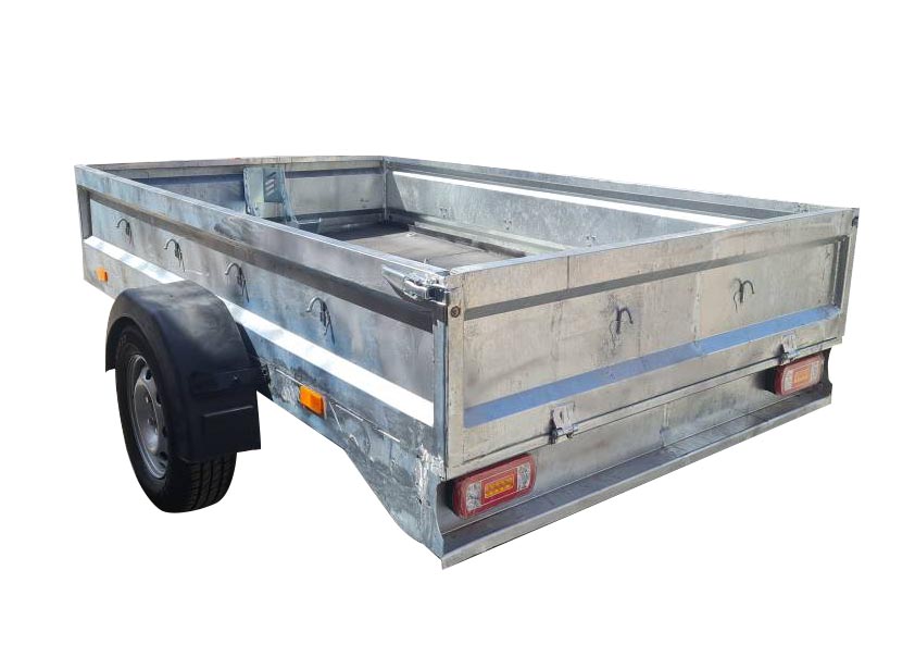 750 kg Single Axle Open Box Trailer