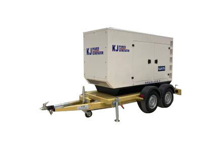 2700 kg Double Axle Generator Transport Trailer
