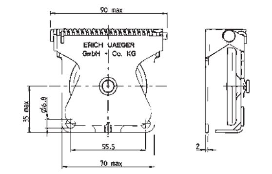 12 Pin Military Socket/Socket 24v -EJR