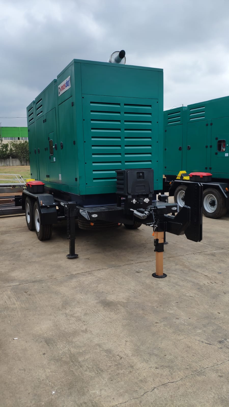 10,000 Kg Double Axle Generator Trailer