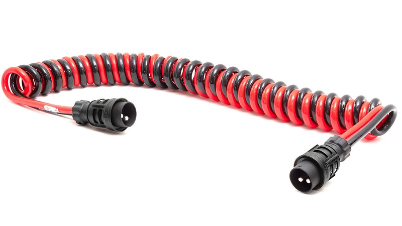 2 pin Spiral 35 mm Cable 24V SP